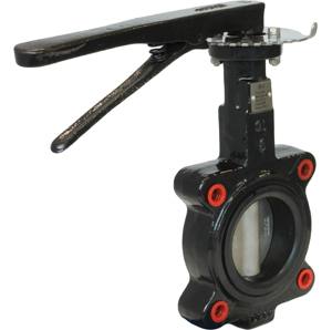 CAST IRON LUGGED ANSI 150 NBR BUTTERFLY VALVES