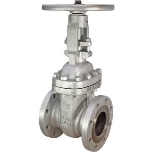 CAST STEEL GATE VALVE OS&Y FLANGED CLASS 150 RF with HF Seats