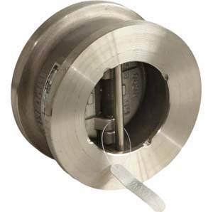CAST STEEL CLASS 600 DUAL PLATE WAFER TYPE CHECK VALVE